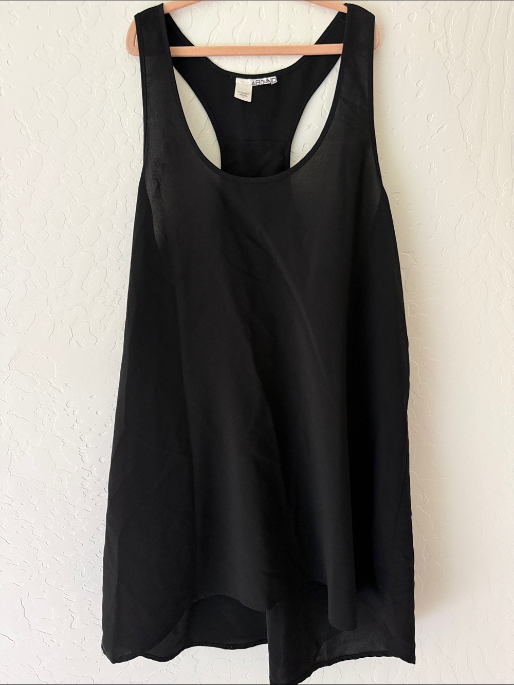 🖤 Abound Black Racerback Swing Tank - Size M